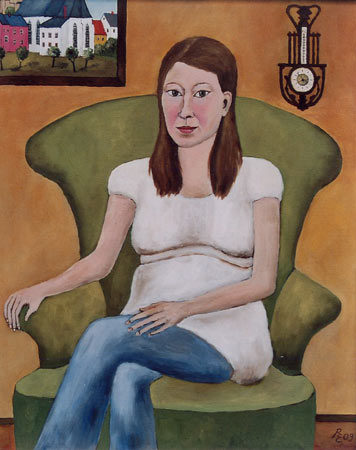 Portrait, Bildnis Johanna II 